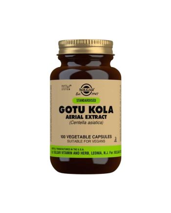 Gotu Kola-Centella Asiatica 100 vegcaps Solgar