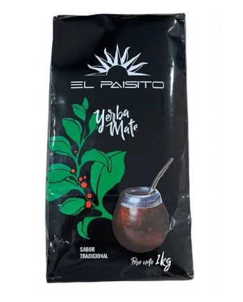 Yerba Mate tradicional 1kg El Paisito