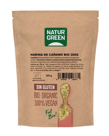 Harina de cañamo Bio 300g NaturGreen