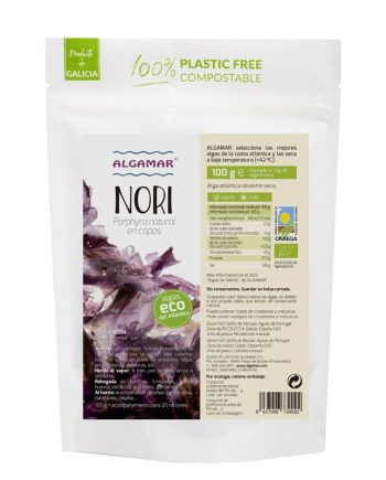 Alga nori en copos Bio 50g Algamar