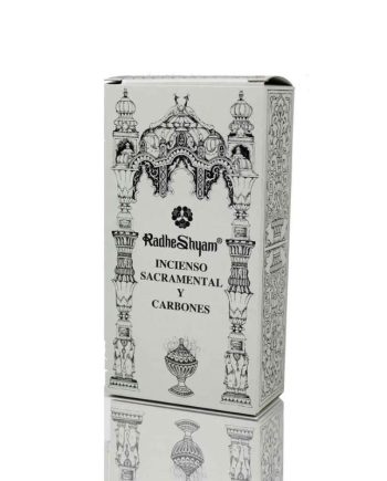 Incienso Sacramental 50g y Carbones 10u Radhe Shyam