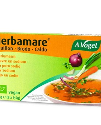 Caldo Herbamare bajo en sodio Bio 8 cubitos A.Vogel