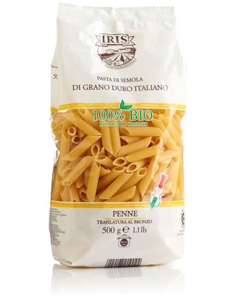 Macarrones de trigo BIO 500 g IRIS