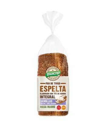 Pan molde espelta integral semillas Bio 400g Biocop