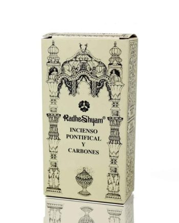 Incienso Pontifical 50g y Carbones 10u Radhe shyam