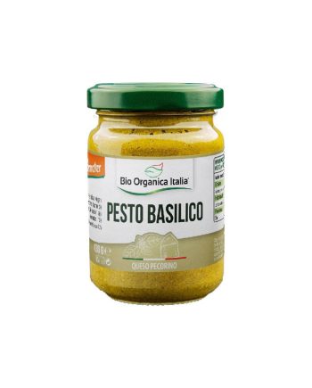 Pesto Basilico vegano Bio 140g Organica Italia