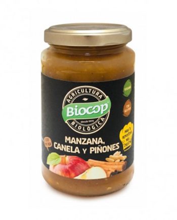 Preparado manzana canela piñones bio 280g Biocop