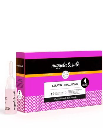 Pack Ampollas Keratina-Hialuronico 4x10ml Nuggela & Sule