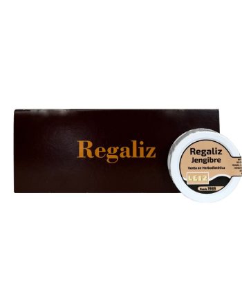 Pastillas de regaliz Jengibre 10g Leiz