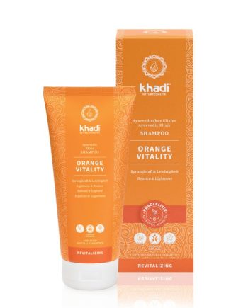 Champu Naranja Vitalidad 200ml Khadi