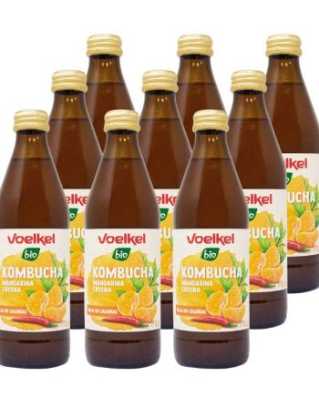 Kombucha Mandarina y Cayena Bio 6x330ml Voelkel