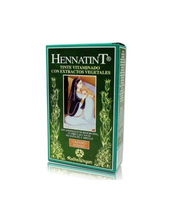 HennaTint 17 Castaño Dorado 60ml+60ml Radhe Shyam