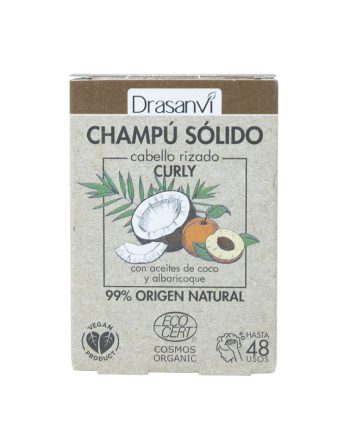 Champu solido cabello rizado (curly) 80g Drasanvi