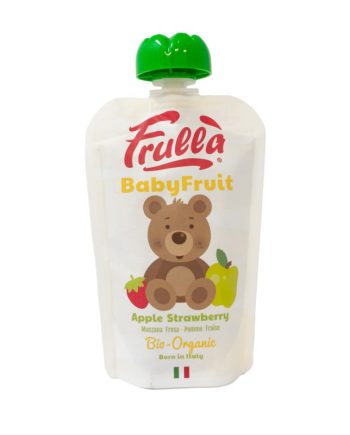 Pure Manzana y Fresa bio (caja 10u) Baby 100 g Frulla