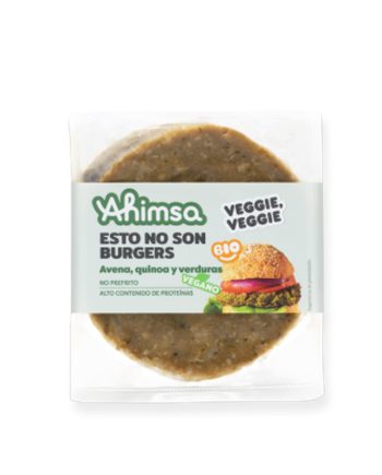 Hamburguesa Avena Quinoa y Verduras Bio 160g AHIMSA