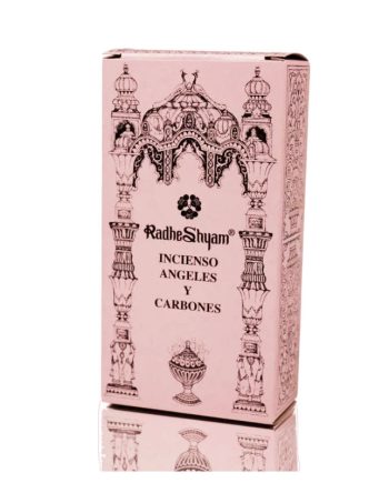 Incienso Angeles 50g y Carbones 10u Radhe Shyam