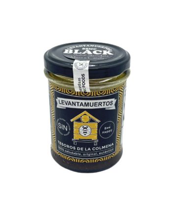 Miel Levantamuertos Black (con Canela, maca, sabal serrulata) BIO 200g El Matorral