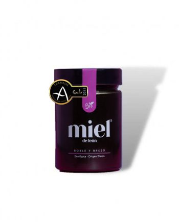Miel de roble y brezo Bio 450g Miel de Leon