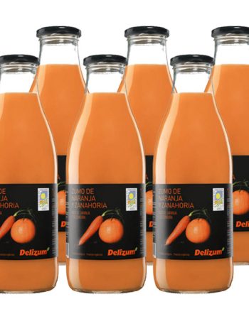 Zumo de Zanahoria & Naranja bio 6x750ml Delizum