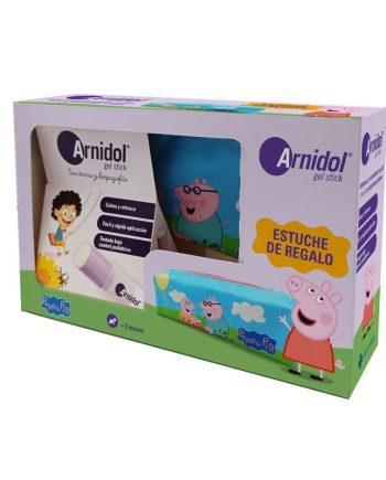 Stick original 15ml Arnidol + Estuche Peppa Pig