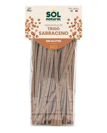 Tagliatelle de trigo sarraceno s/g Bio 250g Sol Natural