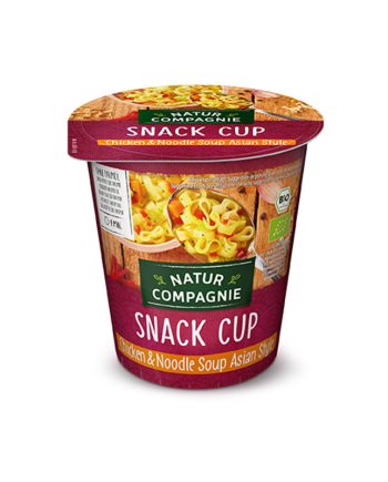 Vaso Asia noodles con pollo Bio 55g Natur Compagnie