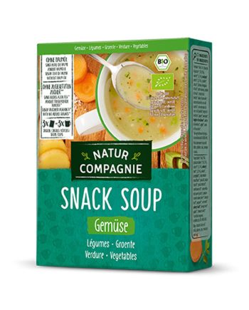 Sopa instantanea de verduras bio 3x18 g Natur Compagnie