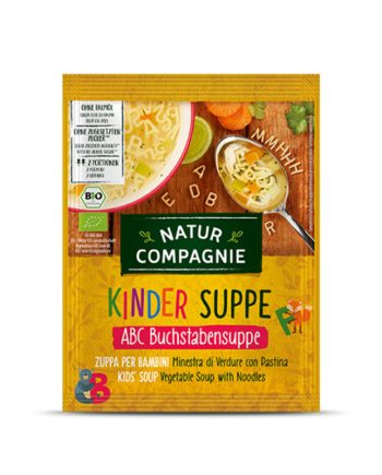 Sopa Juliana de letras Bio sobre 50g Natur Compagnie