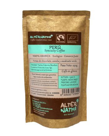 Cafe Especilidad origen Peru Laguna Bio 250g Alternativa 3