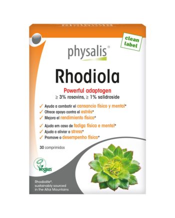 Rhodiola Rosea 30 comprimidos Physalis
