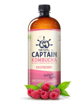 Kombucha Raspberry Bio 1L Captain Kombucha