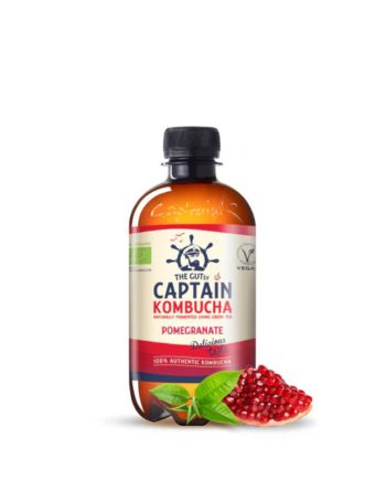 Kombucha Pomegranate Bio 400ml Captain Kombucha