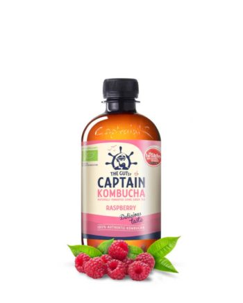 Kombucha Raspberry Bio 400ml Captain Kombucha