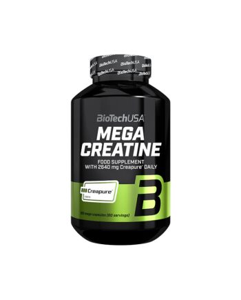 Creapure Mega Creatina 120 caps BiotechUSA