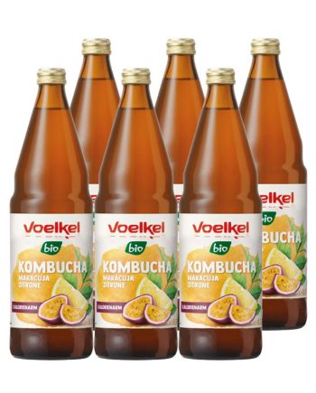 Kombucha Maracuya y Limon bio 6x750ml Voelkel