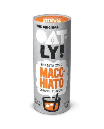 Cafe para llevar Avena barista ice macchiato caramelo 235ml Oatly