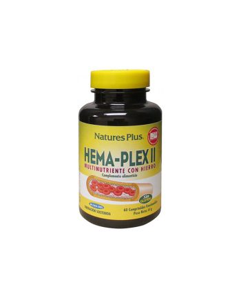 Hema Plex II (multinitriente con hierro) 60 comp Natures Plus