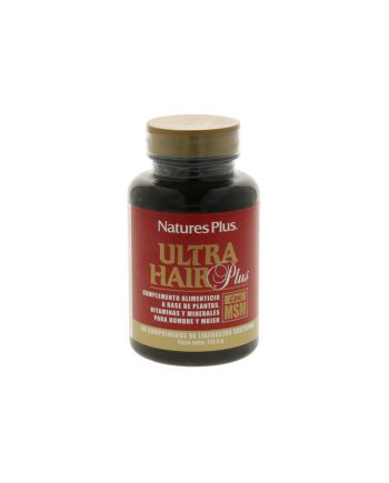 Ultra Hair Plus con MSM (fortalecer el cabello) 60 comp Natures Plus