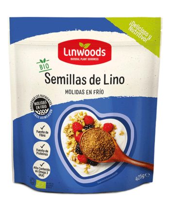 Semillas de Lino Molido Bio 425g Linwoods