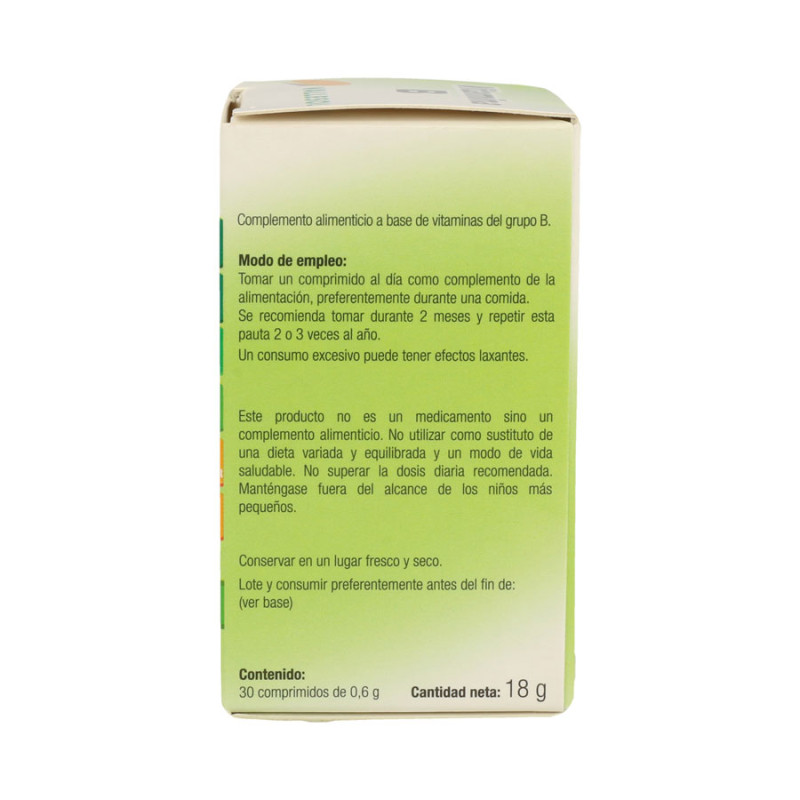 Vitamina B complex 30 comprimidos Vallesol