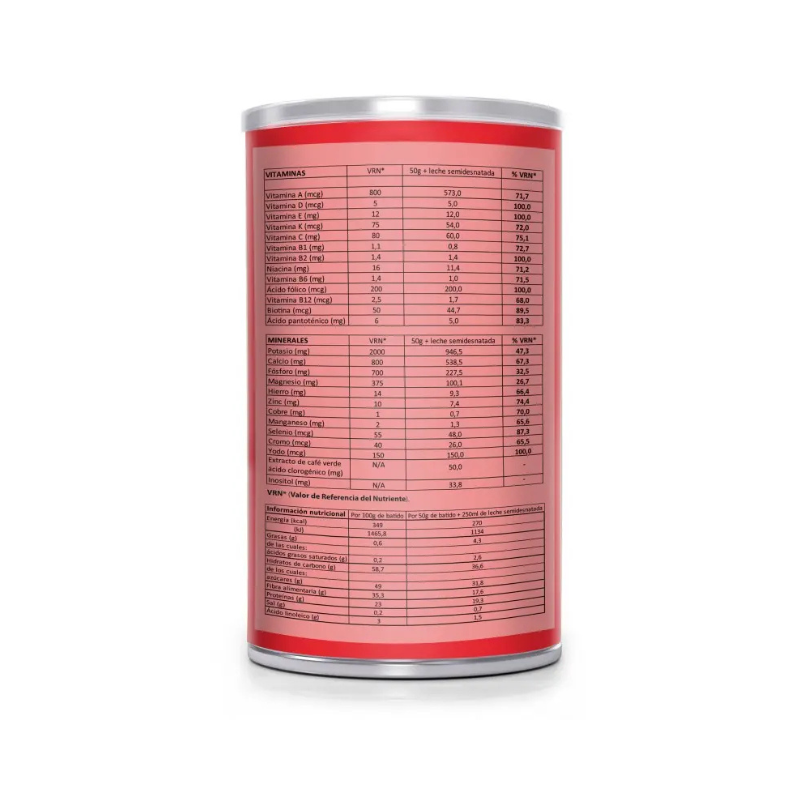 Batido saciante de fresa 700g Sotya