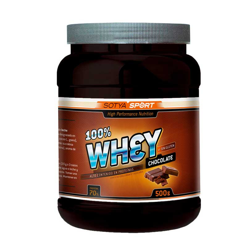 Proteina 100% Whey Chocolate 500g Sotya SPORT
