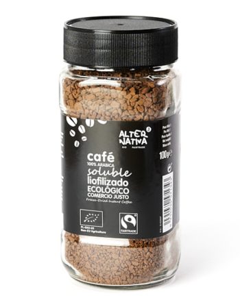 Cafe soluble liofilizado bio 100 g Alternativa 3