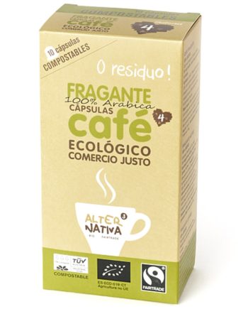 Cafe Fragante capsulas bio 10x5g Alternativa 3