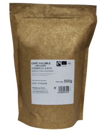 Cafe soluble liofilizado bio 500g alternativa 3