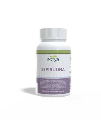 Espirulina + Vit B12 400mg 200 comprimidos Sotya