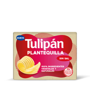 Plantequilla Bloque sin sal 250gr Tulipan