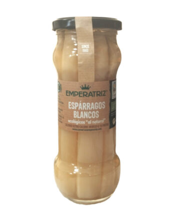 Esparragos blancos 6-12 frutos Bio 370ml Emperatriz