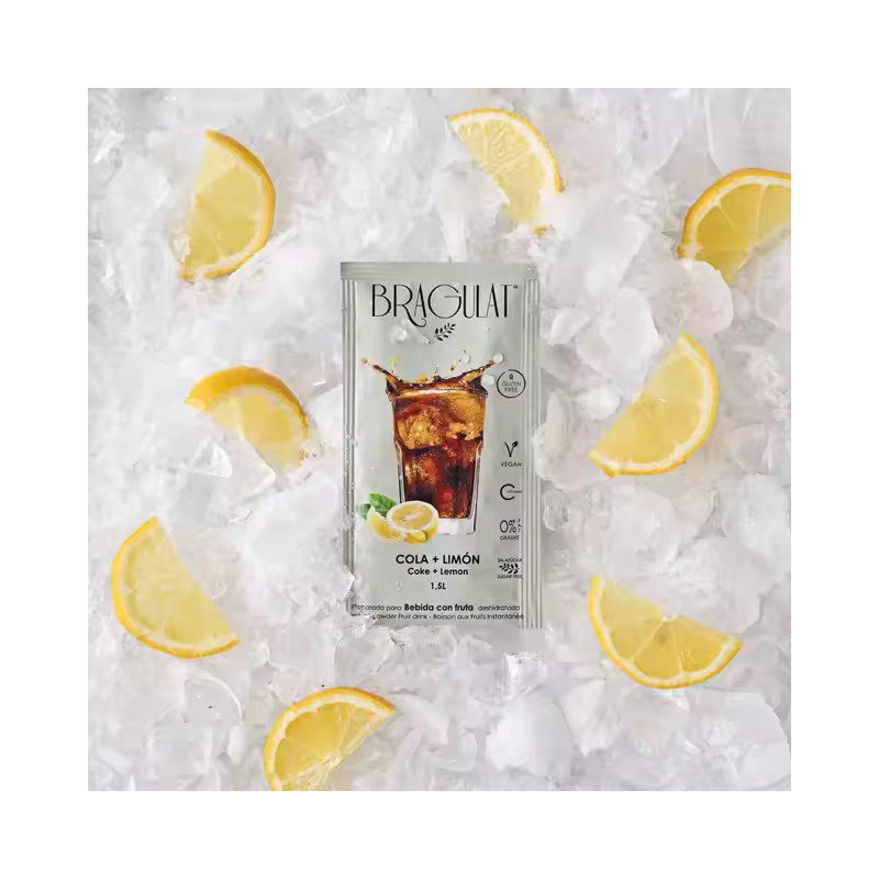 Bebida Soluble Cola Limon 15x9g Bragulat