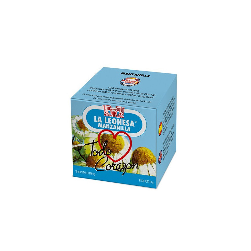 Manzanilla 25 filtros La Leonesa